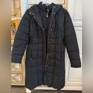 Cole Haan Women's Black Puffer Jacket